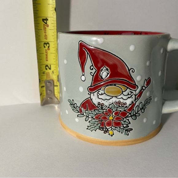 Mug Cup “I Love It" Brand Santa Ho Ho Ho! Embossed Ceramic Coffee Tea NEW - Picture 6 of 6